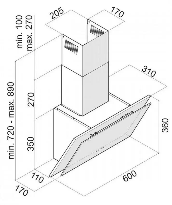 Hota Tornado Ester 1100(60) WH LED (White)