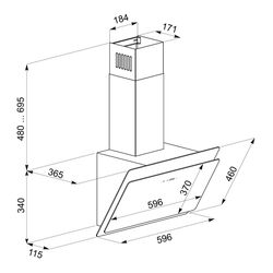 Hota Tornado Notos 1200(60) LED (White) Thumb