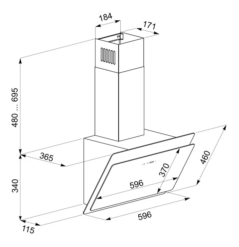 Hota Tornado Notos 1200(60) LED (White)