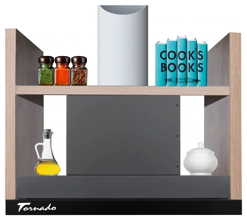 Встраиваемая вытяжка Tornado Solano 860 (60) BL LED (Black)