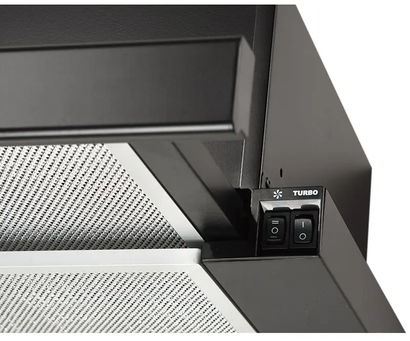 Вытяжка Tornado Storm 1200(60) BL LED (Black)