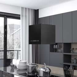 Вытяжка VidaXL 51021 (Black) Thumb