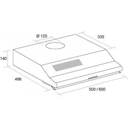 Вытяжка Wolser WL 6020 (Ivory) Thumb
