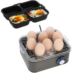 Fierbator de oua Adler AD 4486 (Gun Metal) Thumb