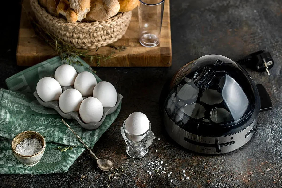 Fierbator de oua Caso E7 (Stainless Steel)