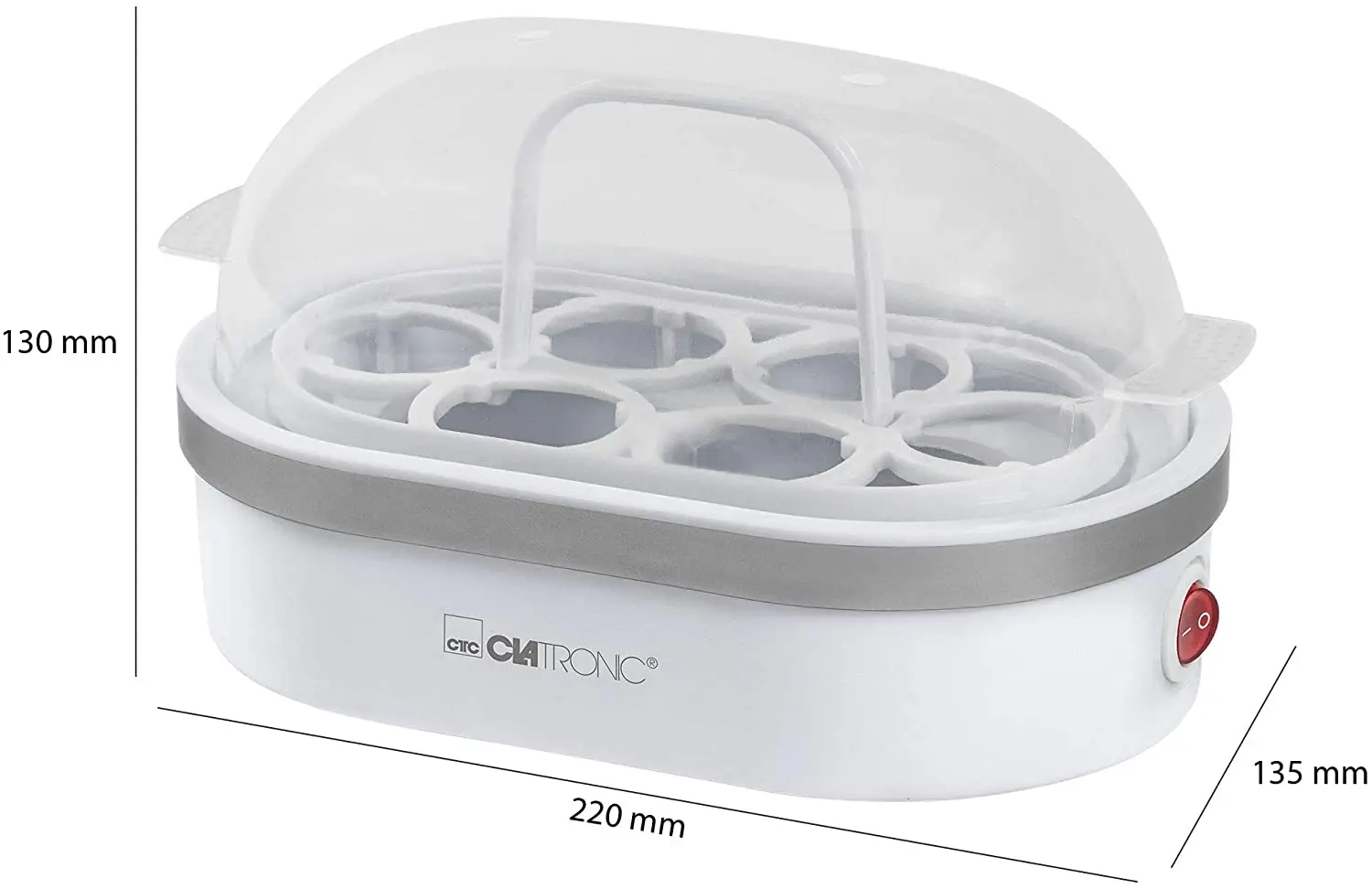 Яйцеварка Clatronic EK 3497 (White) - 3