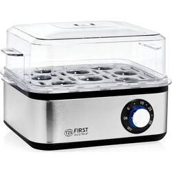 Fierbator de oua First FA-5115-3 (Black/Inox)