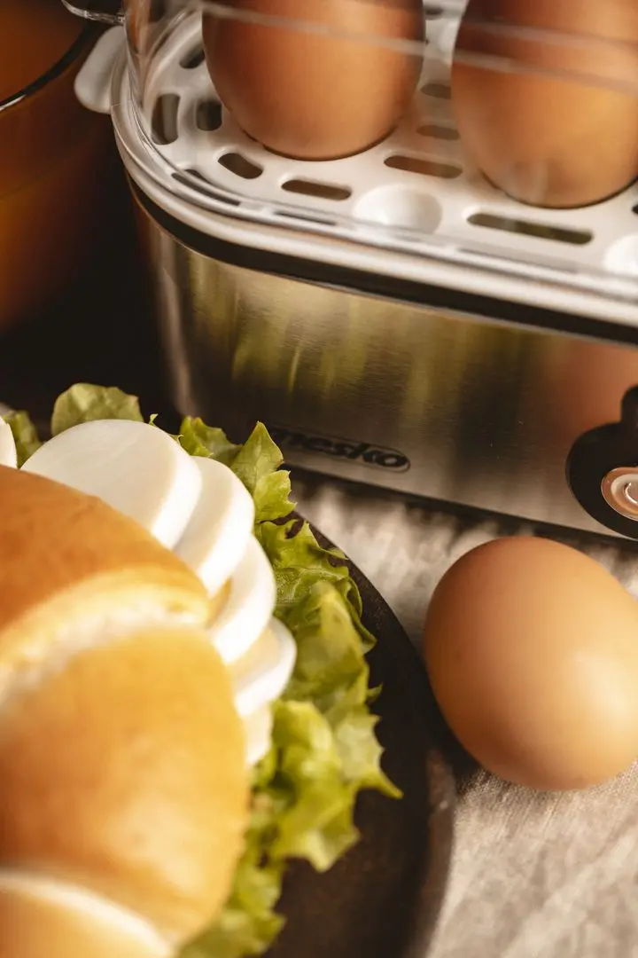 Яйцеварка Mesko MS 4485 (Inox/Black)