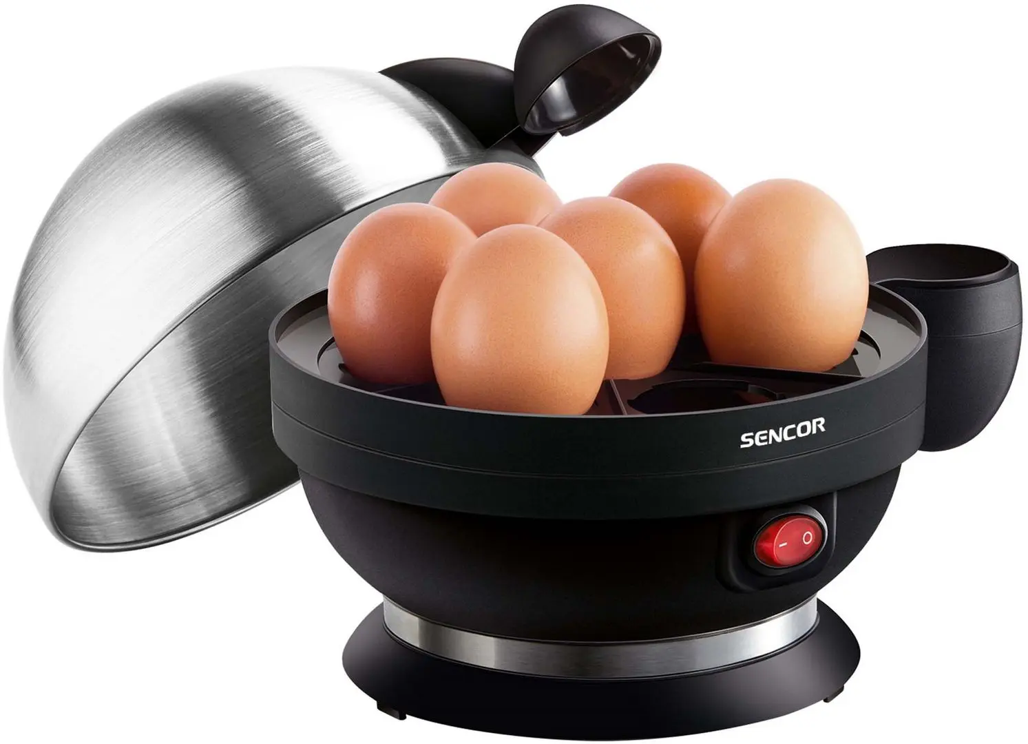 Яйцеварка Sencor SEG 720BS (Black/Inox) - 3