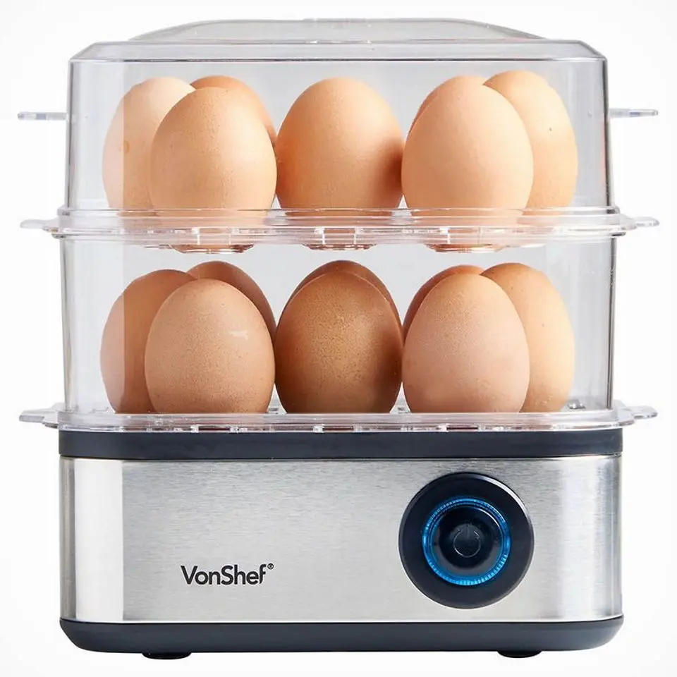 Fierbator de oua VonShef 2013211 (Inox)