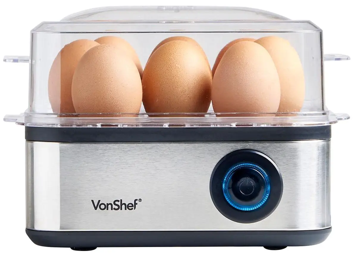 Fierbator de oua VonShef 2013211 (Inox)