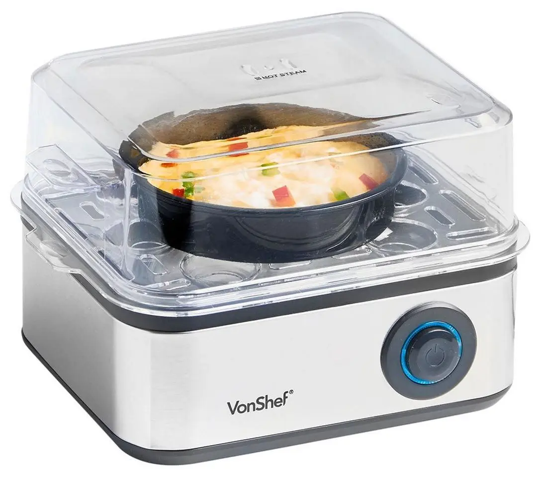 Fierbator de oua VonShef 2013211 (Inox)