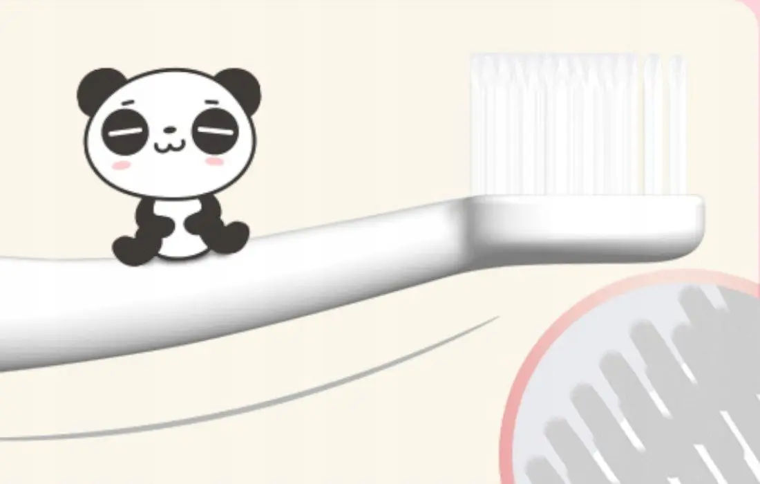 Periuta de dinti electrica Abee Baby (Black/White)