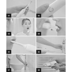 Periuta de dinti sonica Aquapick AQ 102 (Red) Thumb