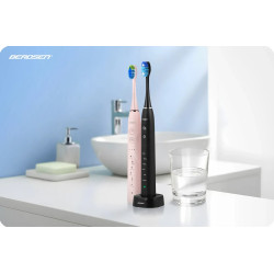 Set periute de dinti electrice Berdsen Galaxy Duo 322021 (Pink/Black) Thumb