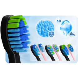 Set periute de dinti electrice Berdsen Galaxy Duo 322021 (Pink/Black) Thumb