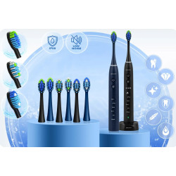 Набор электрических зубных щеток Berdsen Galaxy Duo 322022 (Blue/Black) Thumb