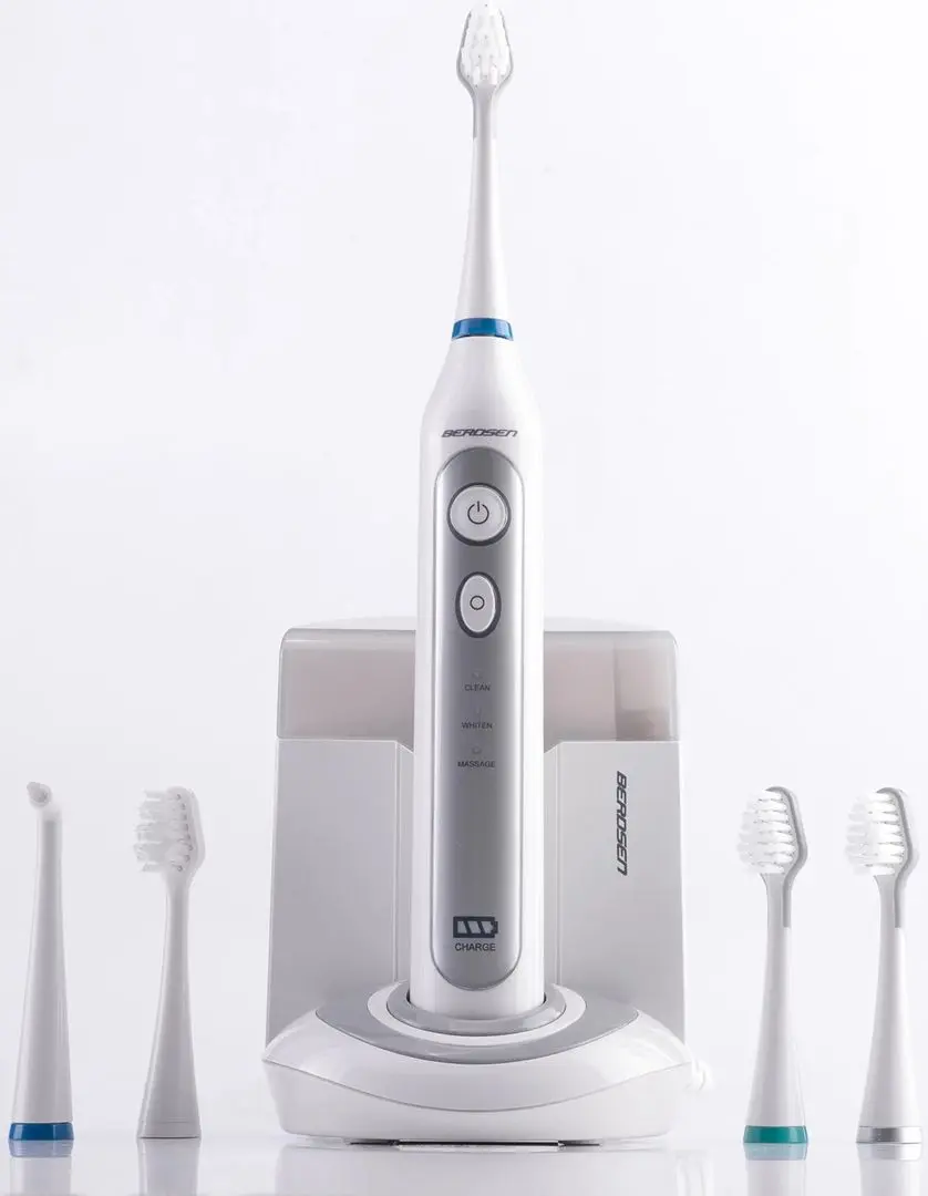 Periuţă de dinţi sonică Berdsen Sonica B1 (White/Silver)