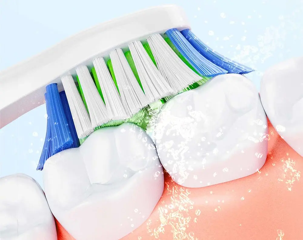 Комплект электрических зубных щеток Bitvae D2 (White/Black) - 2