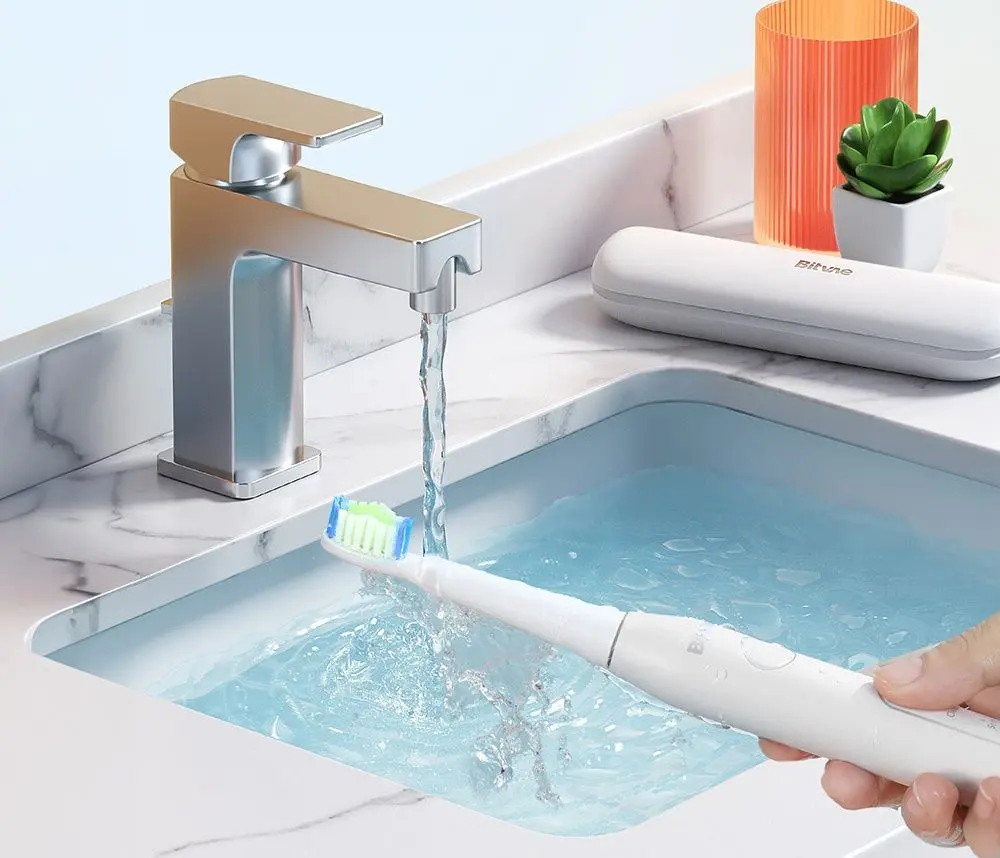 Комплект электрических зубных щеток Bitvae D2 (White/Black) - 4