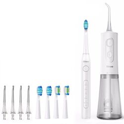 Набор электрическая зубная щетка + ирригатор Bitvae D2+C2 (White)