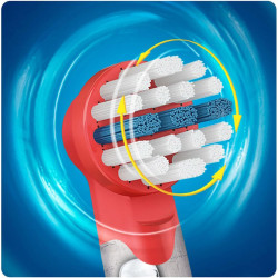 Электрическая зубная щетка Braun Oral-B Kids Star Wars D12.513K (Blue/Red) Thumb