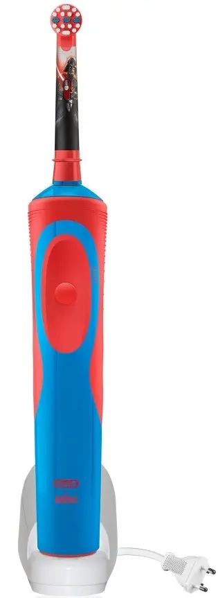 Электрическая зубная щетка Braun Oral-B Kids Star Wars D12.513K (Blue/Red)