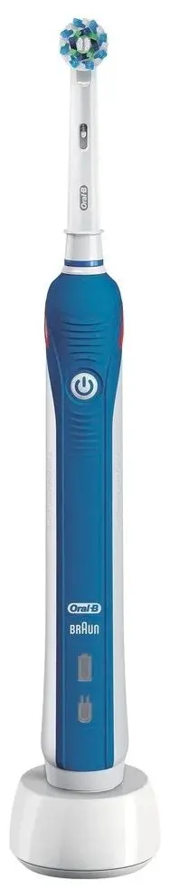 Электрическая зубная щетка Braun Oral-B Pro 2 2000 Cross Action (Blue/White)