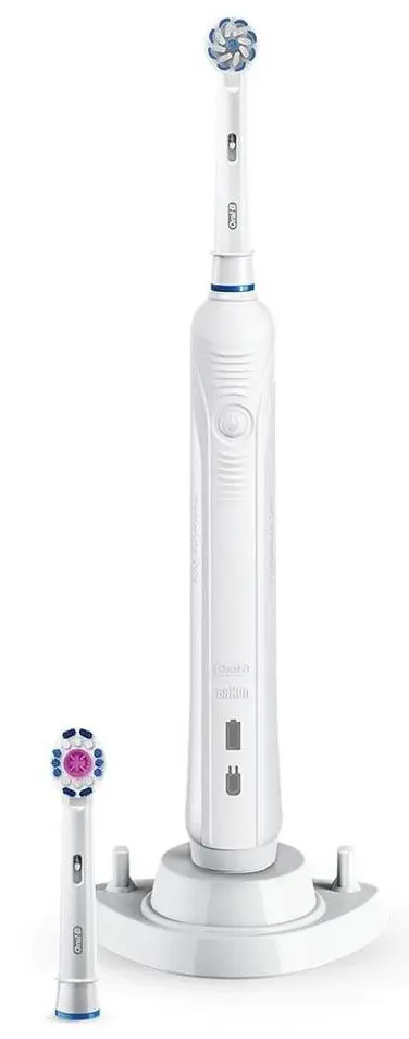 Электрическая зубная щетка Braun Oral-B Pro 900 Sensi UltraThin (White) - 2