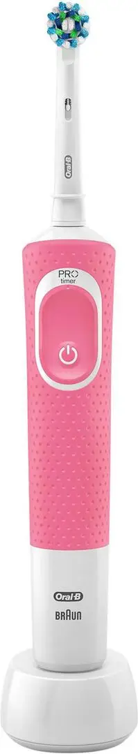 Periuta de dinti electrica Braun Oral-B Vitality 100 Cross Action (White/Pink)