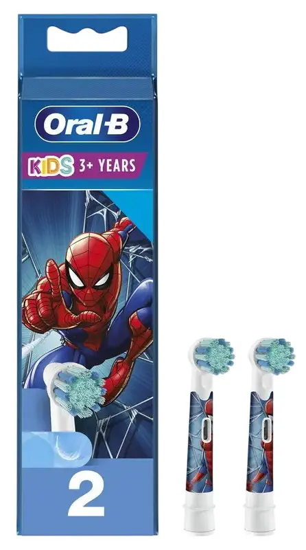 Set rezerve pentru periuţă de dinți electrică Braun Oral-B Spider-Man EB10-2 (Blue/Red)