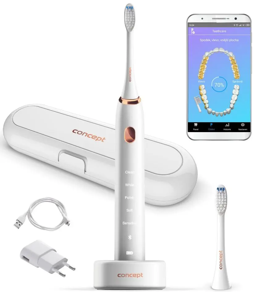 Periuta de dinti sonica Concept Perfect Smile ZK5000 (White)