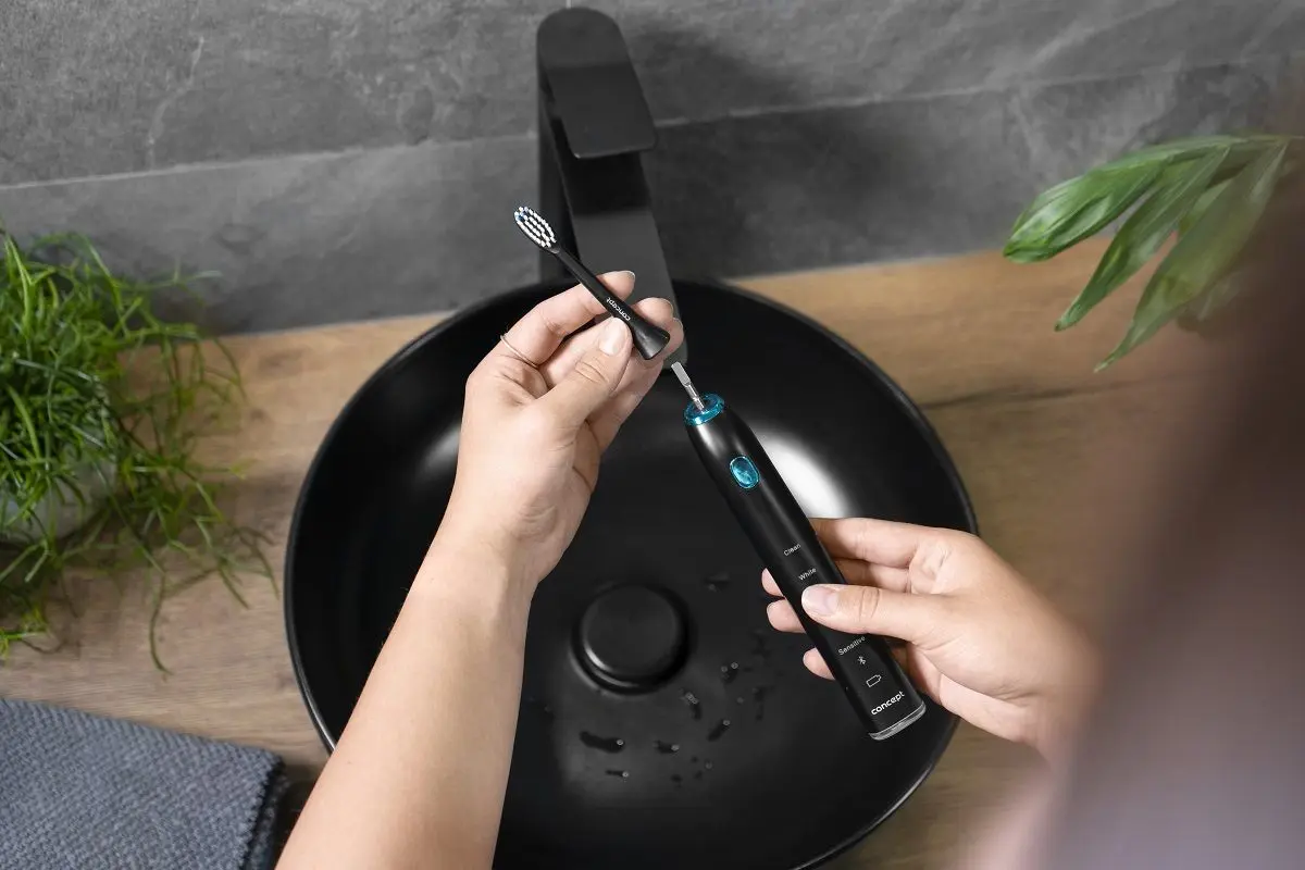 Periuta de dinti sonica Concept Perfect Smile ZK5001 (Black) - 14