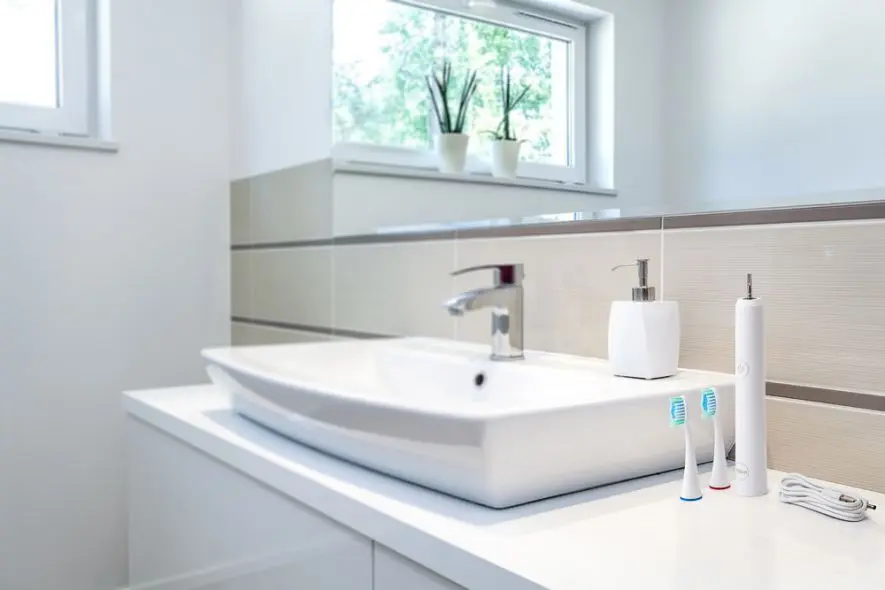 Periuta de dinti sonica Eldom SD100C Sonic (White) - 2