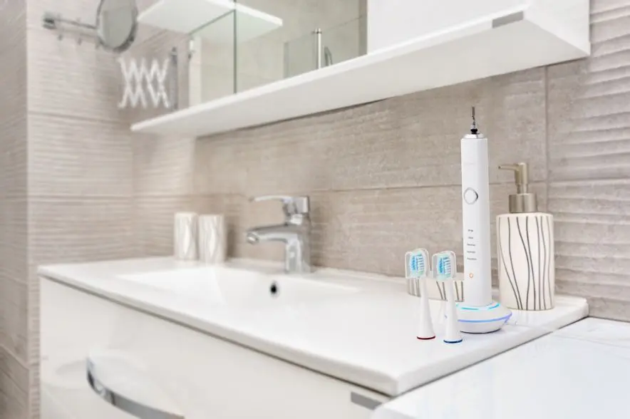 Periuta de dinti sonica Eldom SD200B Sonic (White) - 2