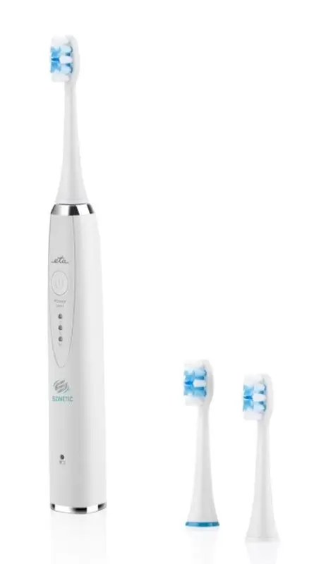 Set periute de dinti sonice ETA Sonetic 3707 90010 (Black/White)