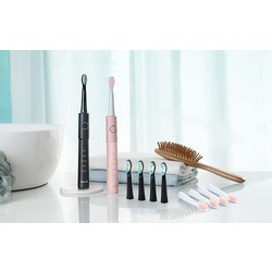 Set periute de dinti sonice FairyWill E11 (Black/Pink) Thumb