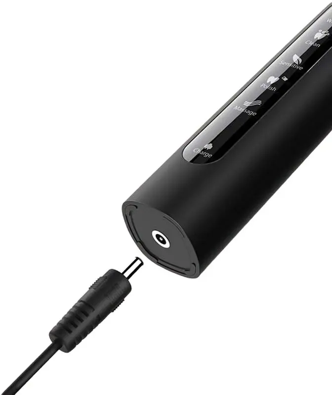 Set periute de dinti sonice FairyWill FW-507 (Black/Pink)