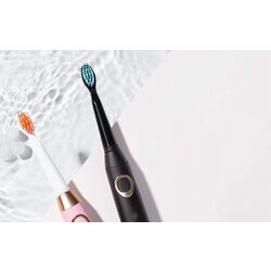 Set periute de dinti sonice FairyWill FW-508 (Black/Pink) Thumb