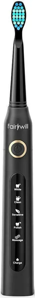 Set periuta de dinti electrica + irigator Fairywill FW-507 + FW-5020E (Black)
