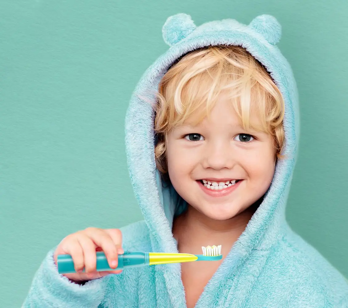 Periuta de dinti sonica FairyWill FW-2001 (Blue/Yellow)