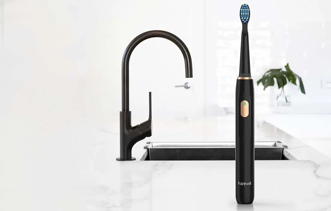 Звуковая зубная щетка FairyWill FW-551 (Black) - 4