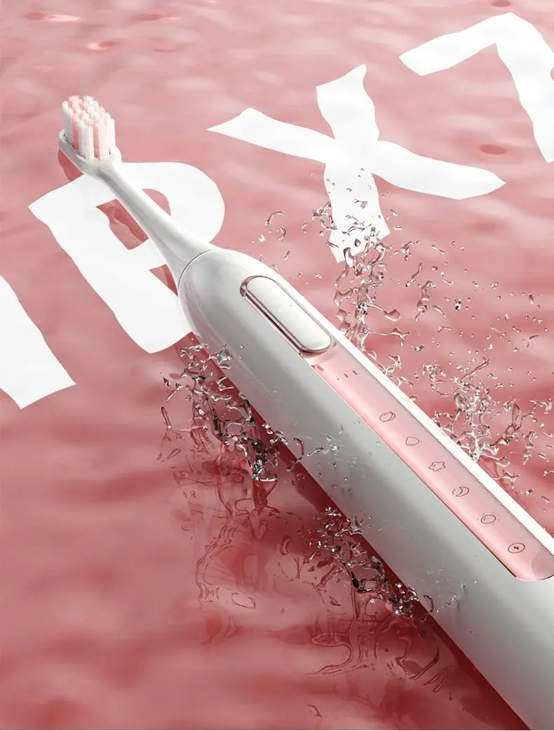 Periuta de dinti sonica Infly T11B (White/Pink)