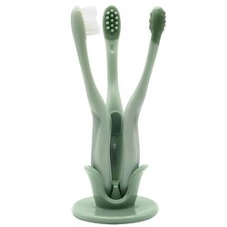 Set periuțe de dinți pentru copii Kikka Boo 143249 (Green)