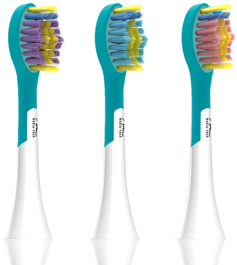 Set rezerve pentru periuta sonica Media-Tech MT6520 (White/Blue)