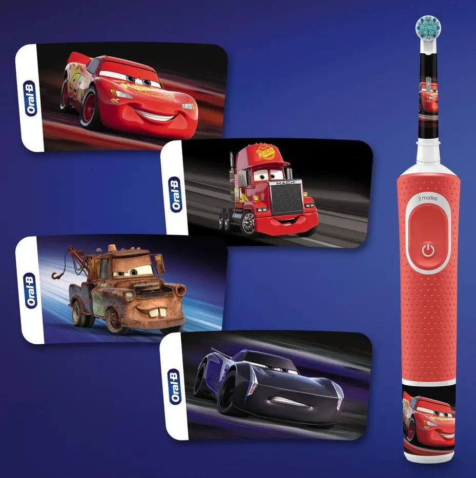 Periuta de dinti electrica Oral-B Vitality 100 Kids Cars (Red) - 2
