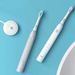 Набор электрических зубных щеток Oral-B Pulsonic Slim Clean 2900 (White/Grey) Thumb