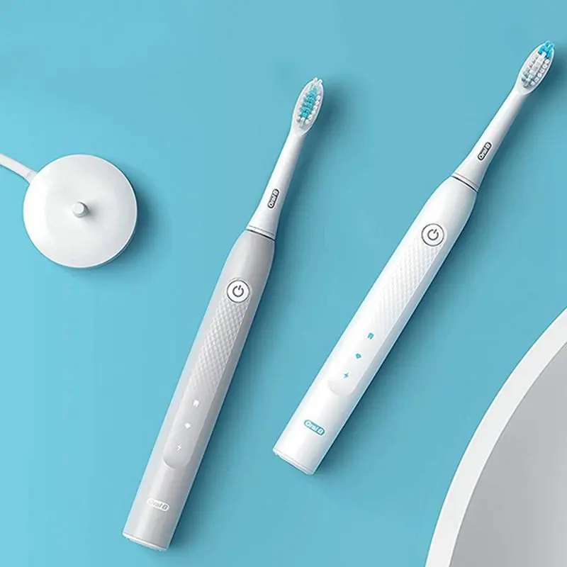 Набор электрических зубных щеток Oral-B Pulsonic Slim Clean 2900 (White/Grey)