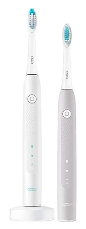 Набор электрических зубных щеток Oral-B Pulsonic Slim Clean 2900 (White/Grey)