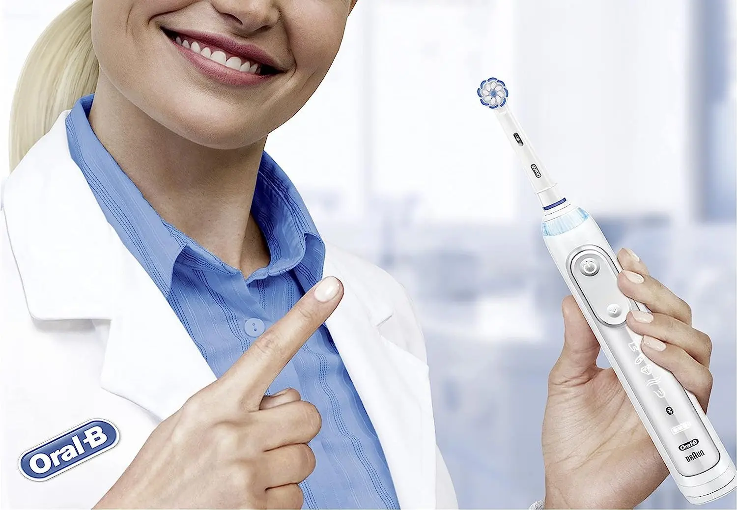 Rezerve pentru periuta electrica Oral-B Sensitive Clean EB60-6 (White)